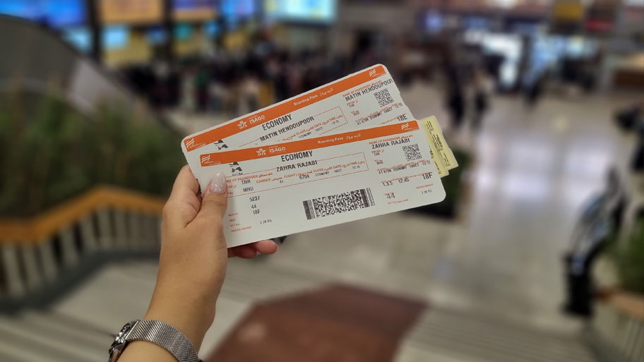 بلیط هواپیما لحظه آخری
